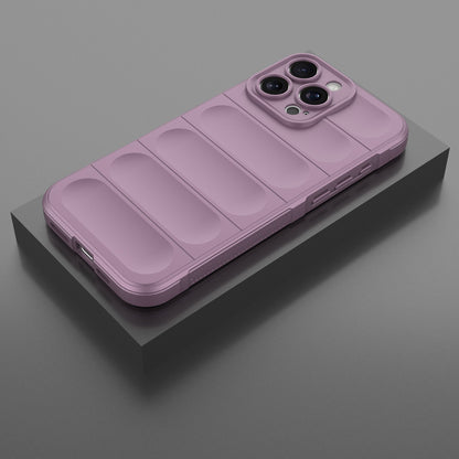 iPhone 16 Pro Max Magic Shield TPU + Flannel Phone Case: Durable, Non-toxic, Easy Access, Stylish Design
