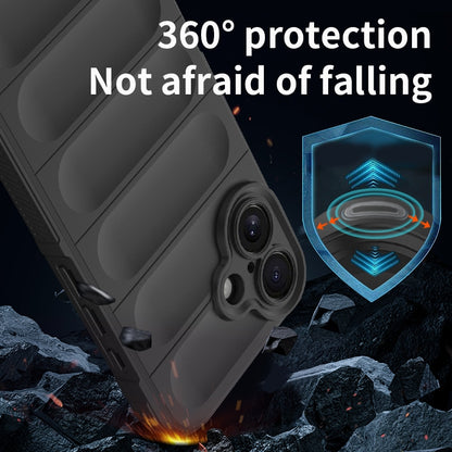iPhone 16 Magic Shield TPU + Flannel Phone Case: Durable, Non-toxic, Easy Access, Stylish Design