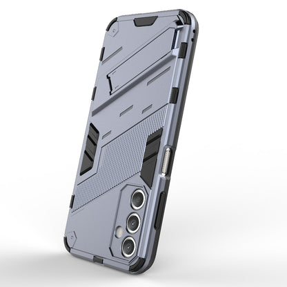 Samsung Galaxy A25 5G Shockproof Phone Case - Punk Armor 2-in-1 PC + TPU with Invisible Holder