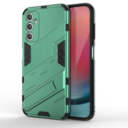 Samsung Galaxy A25 5G Shockproof Phone Case - Punk Armor 2-in-1 PC + TPU with Invisible Holder