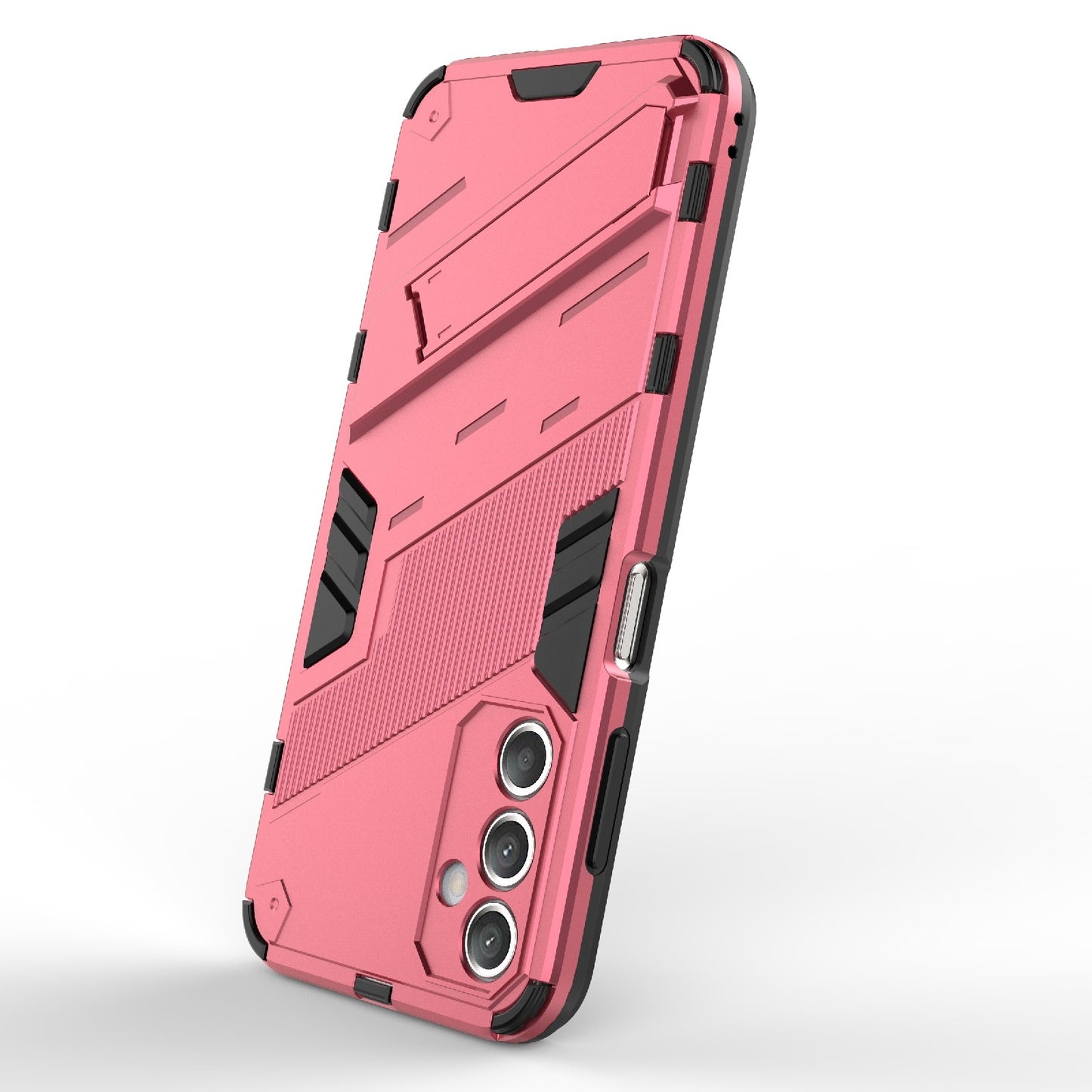Samsung Galaxy A25 5G Shockproof Phone Case - Punk Armor 2-in-1 PC + TPU with Invisible Holder