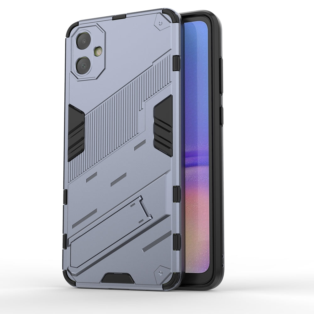 Samsung Galaxy A05 4G Shockproof Phone Case - Punk Armor 2-in-1 PC + TPU with Invisible Holder