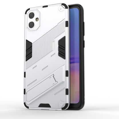Samsung Galaxy A05 4G Shockproof Phone Case - Punk Armor 2-in-1 PC + TPU with Invisible Holder