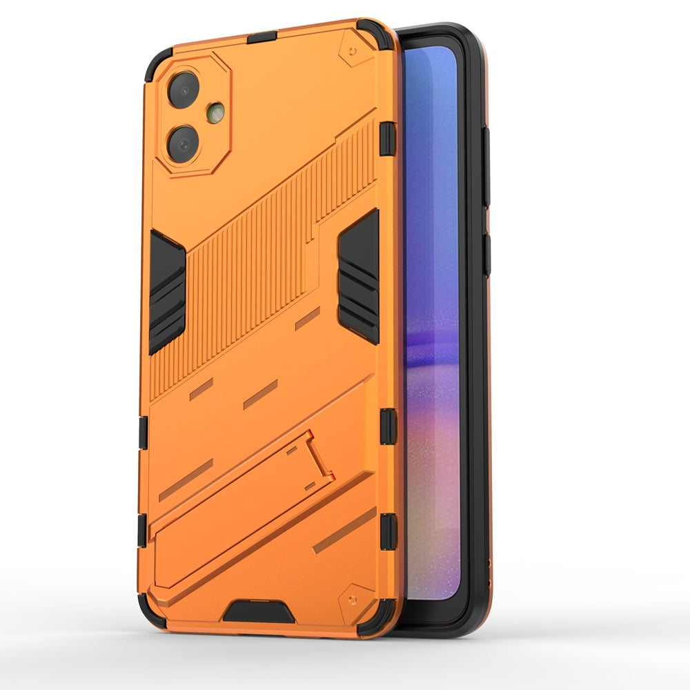 Samsung Galaxy A05 4G Shockproof Phone Case - Punk Armor 2-in-1 PC + TPU with Invisible Holder