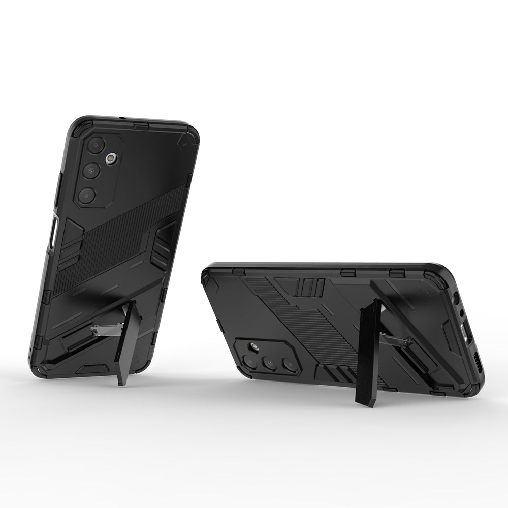 Samsung Galaxy A05s 4G Shockproof Phone Case - Punk Armor 2-in-1 PC + TPU with Invisible Holder