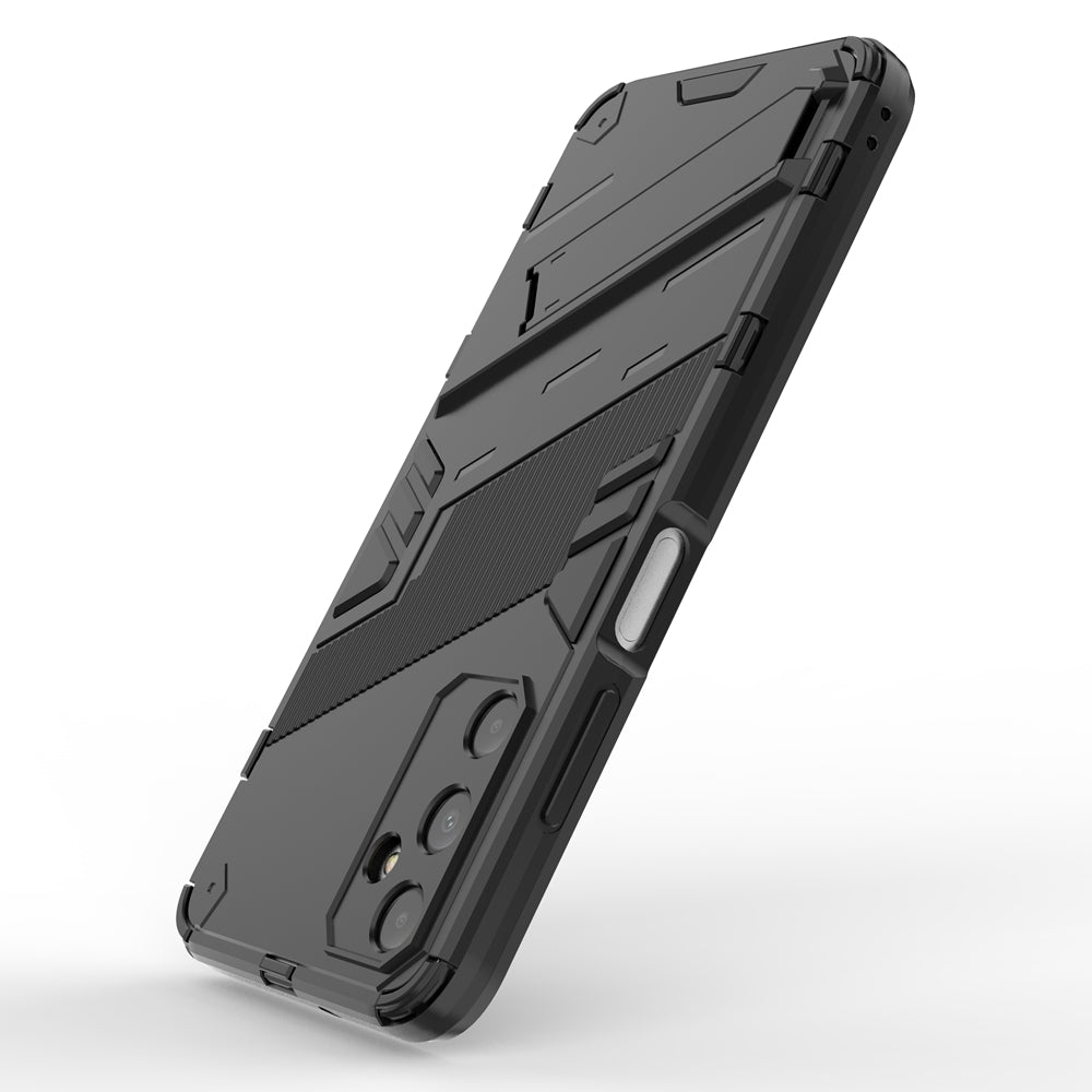 Samsung Galaxy A05s 4G Shockproof Phone Case - Punk Armor 2-in-1 PC + TPU with Invisible Holder