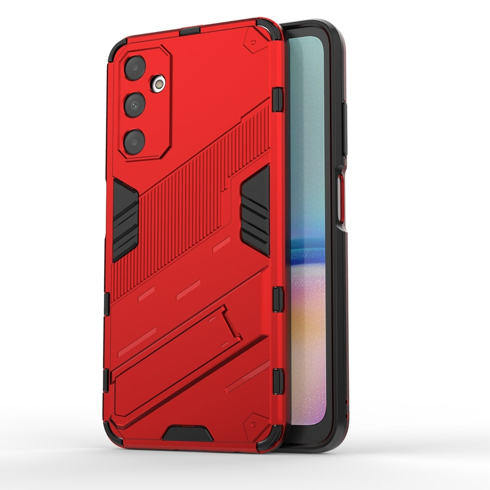 Samsung Galaxy A05s 4G Shockproof Phone Case - Punk Armor 2-in-1 PC + TPU with Invisible Holder