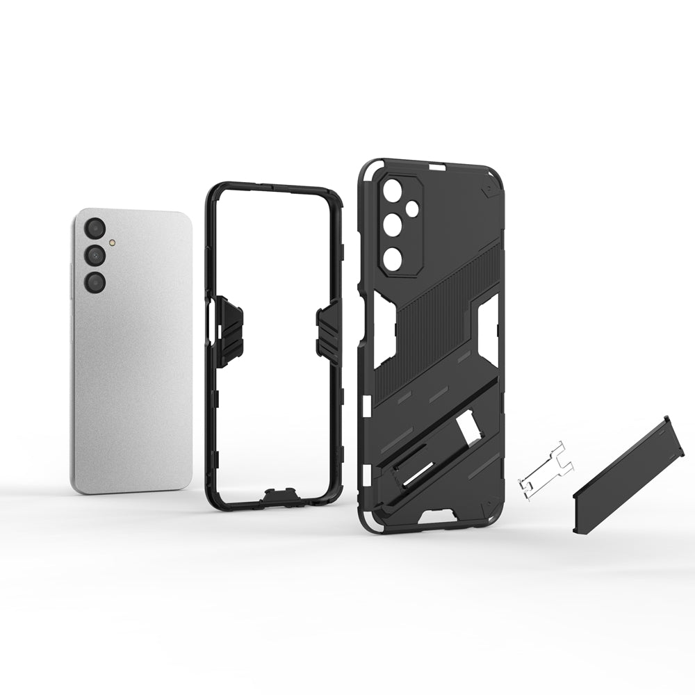 Samsung Galaxy A05s 4G Shockproof Phone Case - Punk Armor 2-in-1 PC + TPU with Invisible Holder