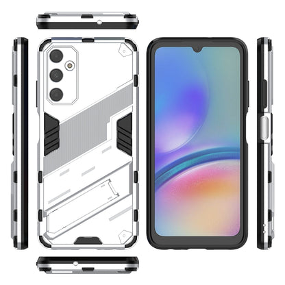 Samsung Galaxy A05s 4G Shockproof Phone Case - Punk Armor 2-in-1 PC + TPU with Invisible Holder