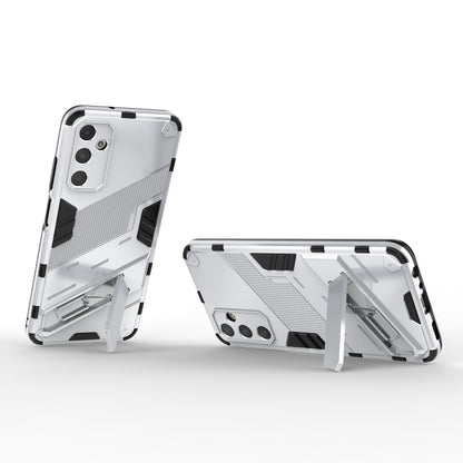 Samsung Galaxy A05s 4G Shockproof Phone Case - Punk Armor 2-in-1 PC + TPU with Invisible Holder