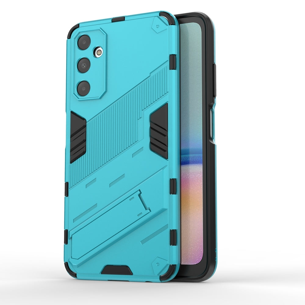 Samsung Galaxy A05s 4G Shockproof Phone Case - Punk Armor 2-in-1 PC + TPU with Invisible Holder
