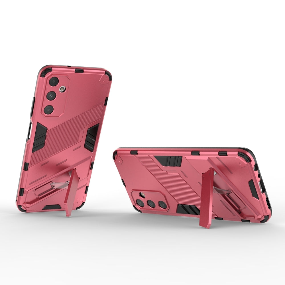 Samsung Galaxy A05s 4G Shockproof Phone Case - Punk Armor 2-in-1 PC + TPU with Invisible Holder