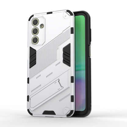 Samsung Galaxy A15 Shockproof Phone Case - Punk Armor 2-in-1 PC + TPU with Invisible Holder