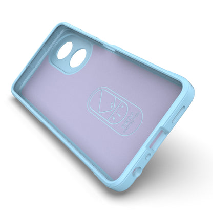 OPPO A58 4G Global Magic Shield TPU + Flannel Phone Case: Durable, Non-toxic, Easy Access, Stylish Design