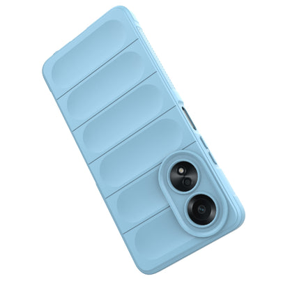 OPPO A58 4G Global Magic Shield TPU + Flannel Phone Case: Durable, Non-toxic, Easy Access, Stylish Design
