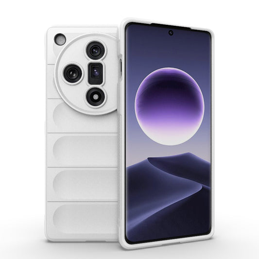 OPPO Find X7 5G Magic Shield TPU + Flannel Phone Case: Durable, Non-toxic, Easy Access, Stylish Design