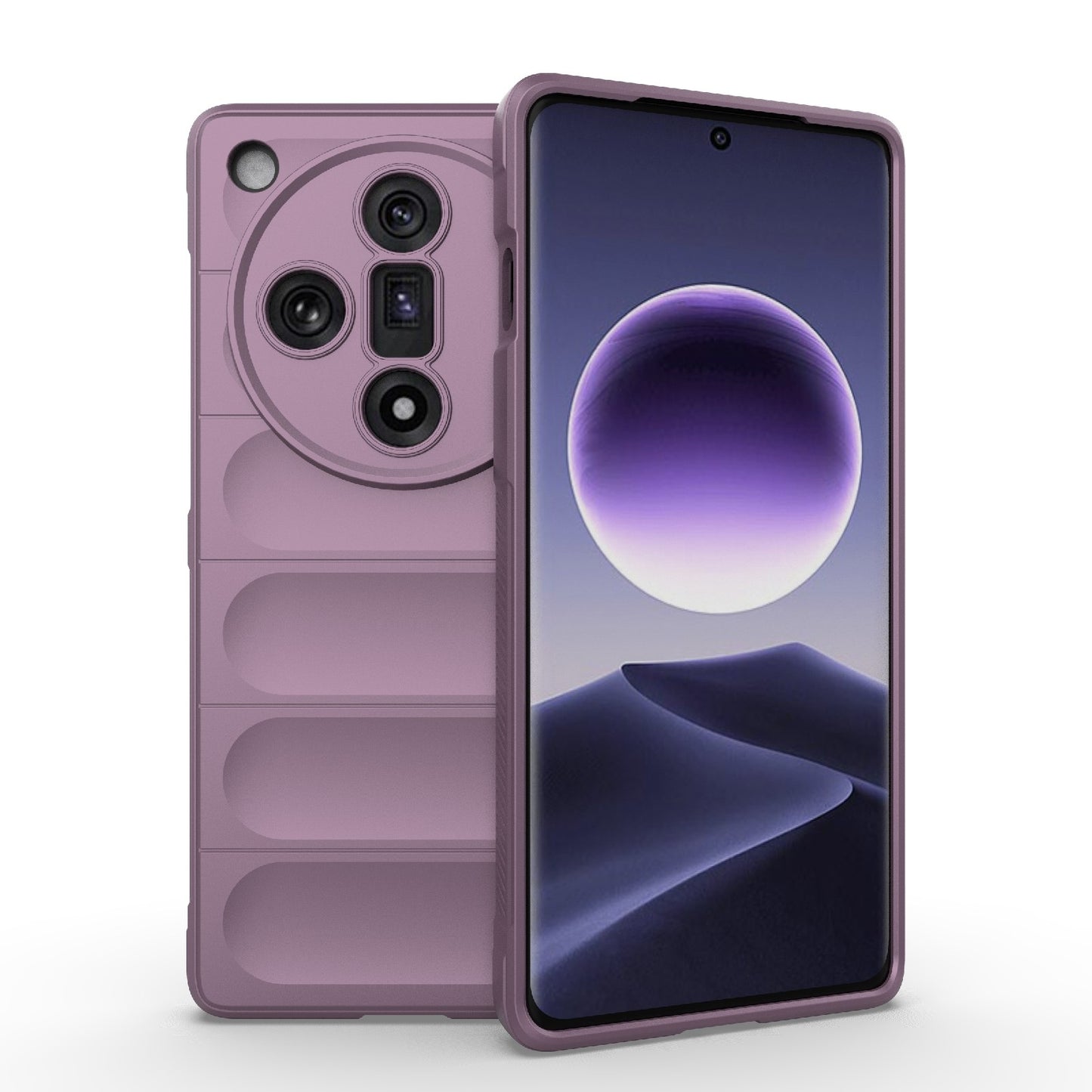 OPPO Find X7 5G Magic Shield TPU + Flannel Phone Case: Durable, Non-toxic, Easy Access, Stylish Design