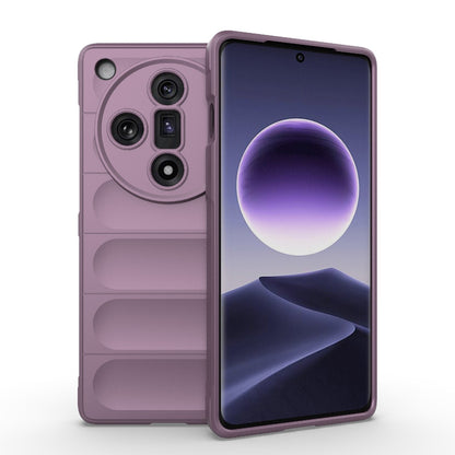 OPPO Find X7 5G Magic Shield TPU + Flannel Phone Case: Durable, Non-toxic, Easy Access, Stylish Design