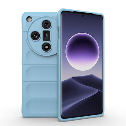 OPPO Find X7 5G Magic Shield TPU + Flannel Phone Case: Durable, Non-toxic, Easy Access, Stylish Design