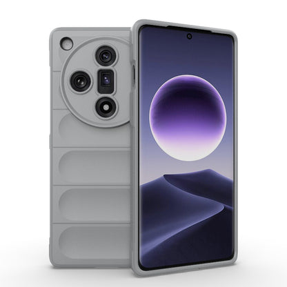 OPPO Find X7 5G Magic Shield TPU + Flannel Phone Case: Durable, Non-toxic, Easy Access, Stylish Design