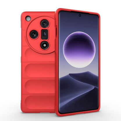 OPPO Find X7 5G Magic Shield TPU + Flannel Phone Case: Durable, Non-toxic, Easy Access, Stylish Design