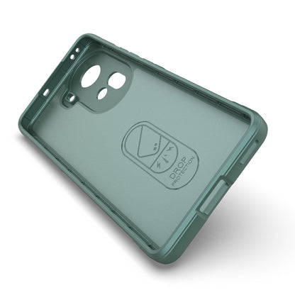 OPPO Reno11 5G Global Magic Shield TPU + Flannel Phone Case: Durable, Non-toxic, Easy Access, Stylish Design