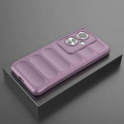 OPPO Reno11 F 5G Global Magic Shield TPU + Flannel Phone Case: Durable, Non-toxic, Easy Access, Stylish Design