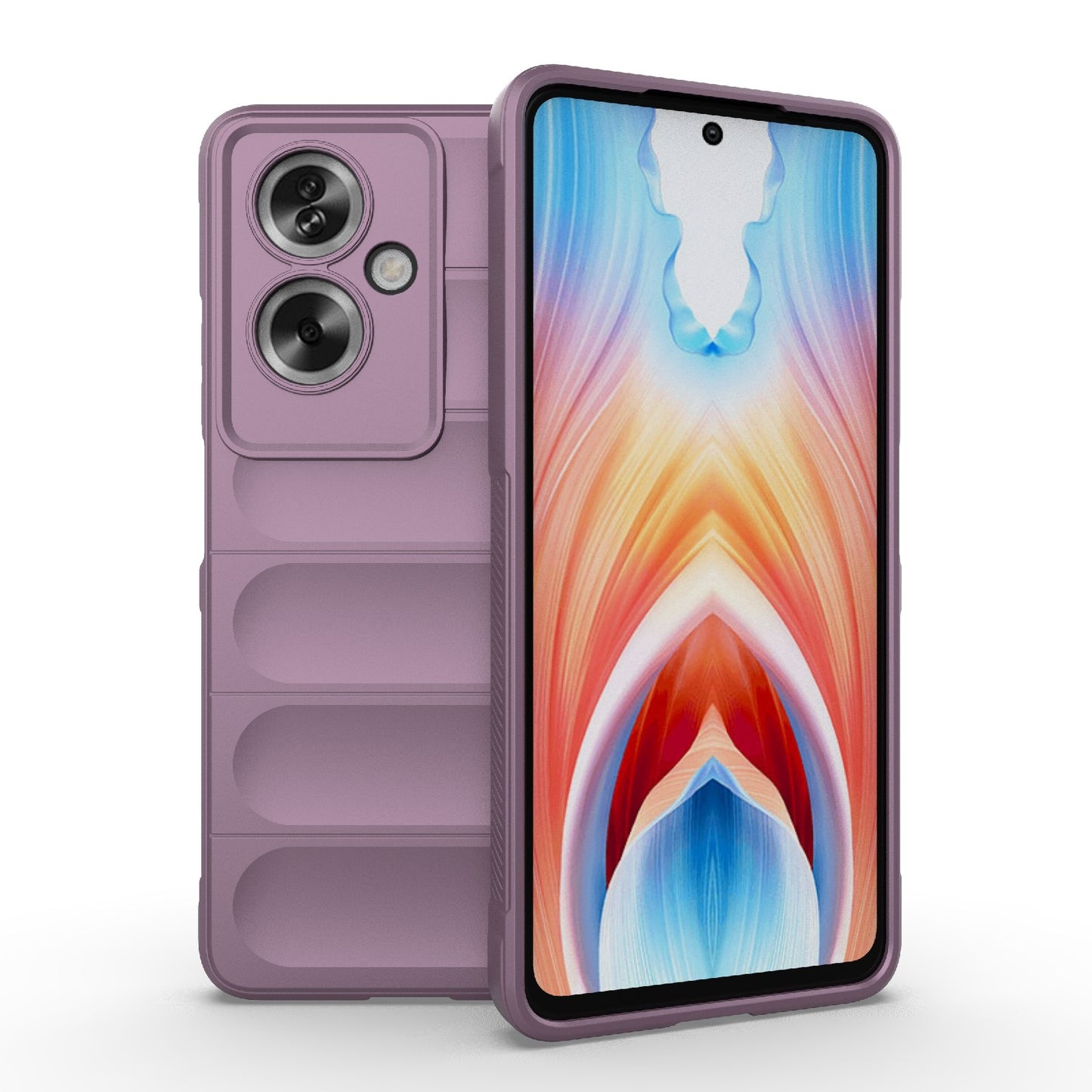 OPPO A79 5G Global Magic Shield TPU + Flannel Phone Case: Durable, Non-toxic, Easy Access, Stylish Design