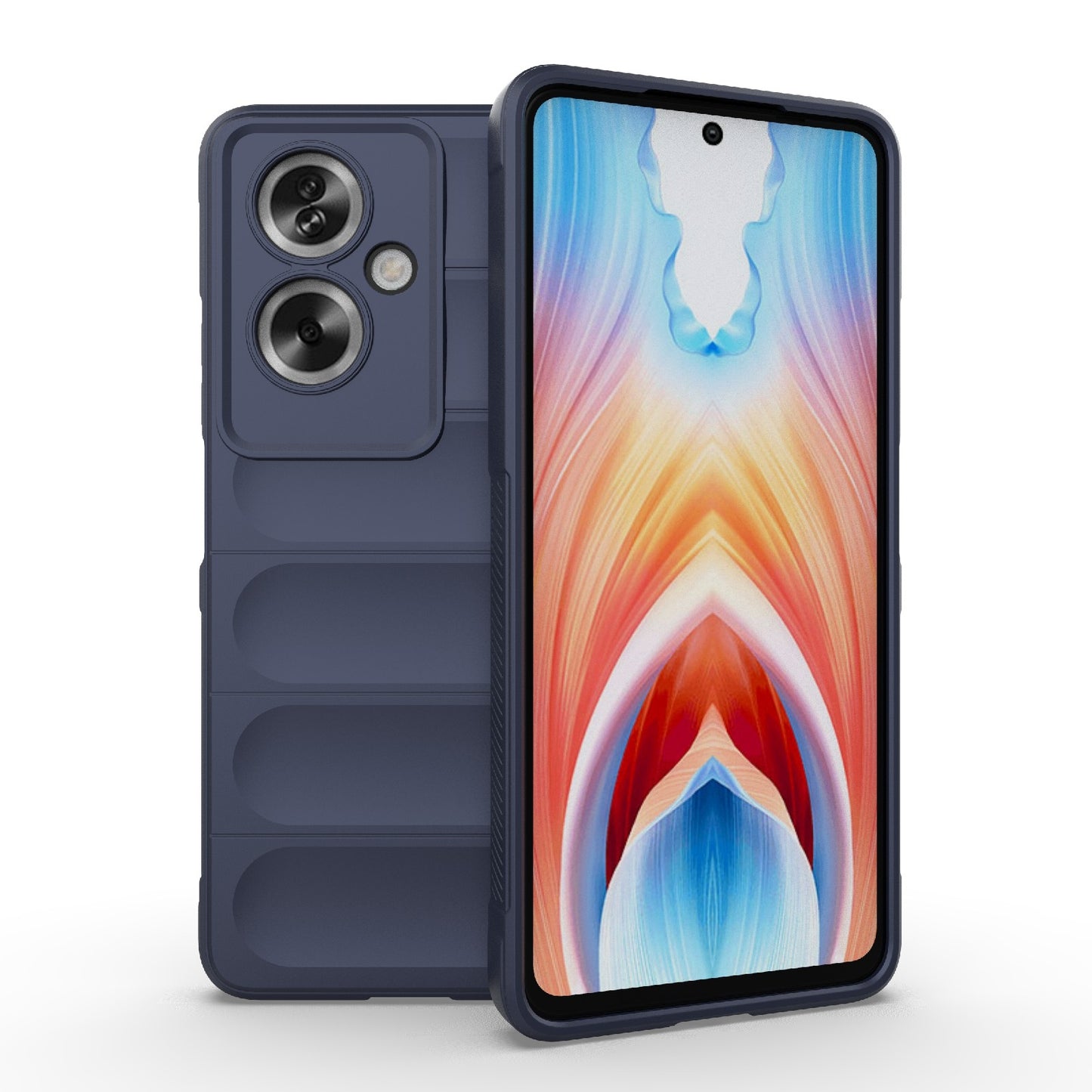 OPPO A79 5G Global Magic Shield TPU + Flannel Phone Case: Durable, Non-toxic, Easy Access, Stylish Design