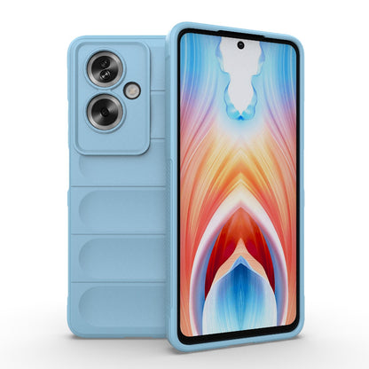 OPPO A79 5G Global Magic Shield TPU + Flannel Phone Case: Durable, Non-toxic, Easy Access, Stylish Design