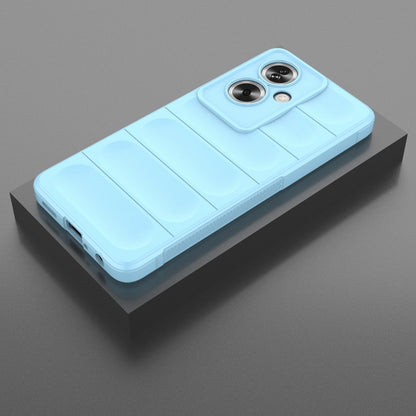 OPPO A79 5G Global Magic Shield TPU + Flannel Phone Case: Durable, Non-toxic, Easy Access, Stylish Design