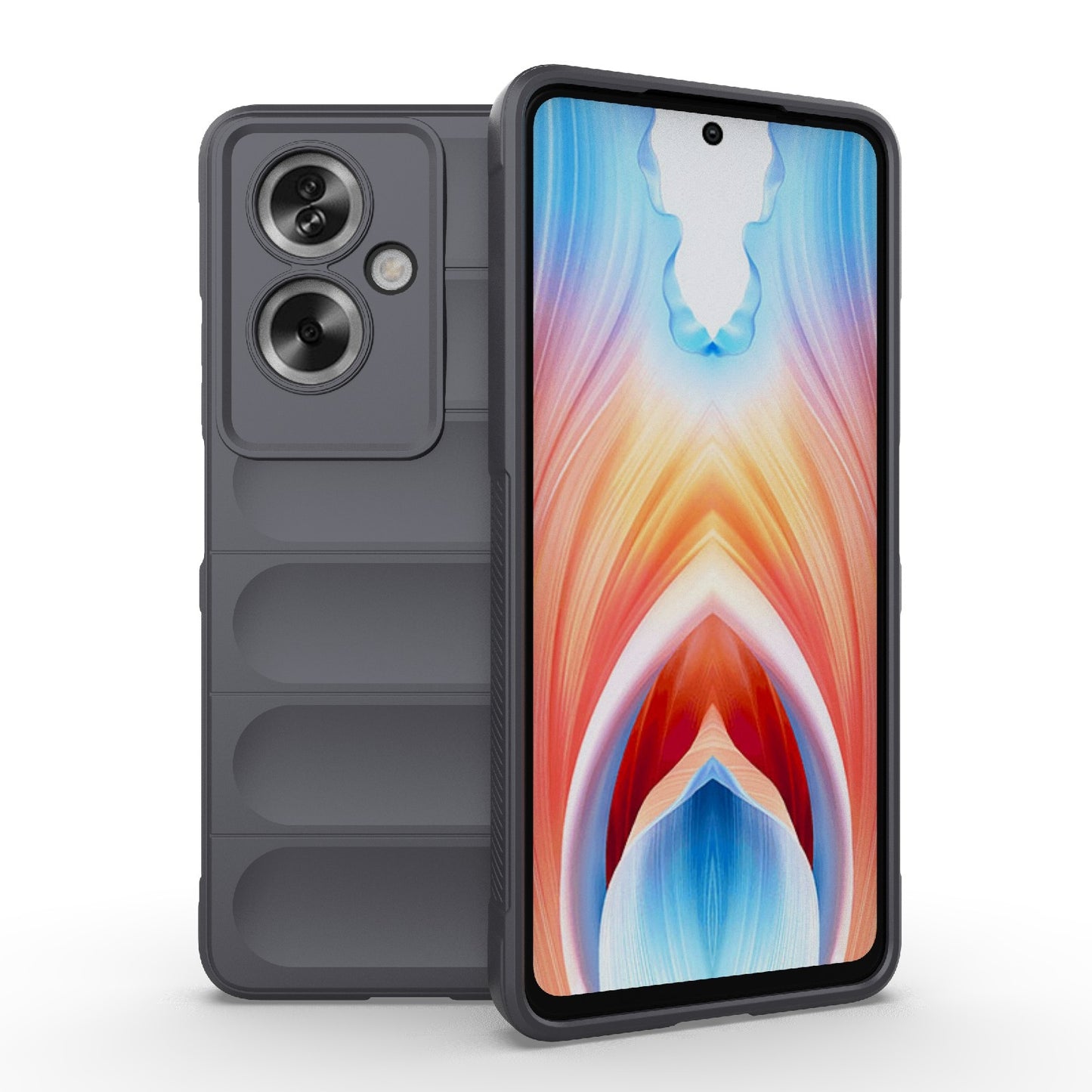 OPPO A79 5G Global Magic Shield TPU + Flannel Phone Case: Durable, Non-toxic, Easy Access, Stylish Design