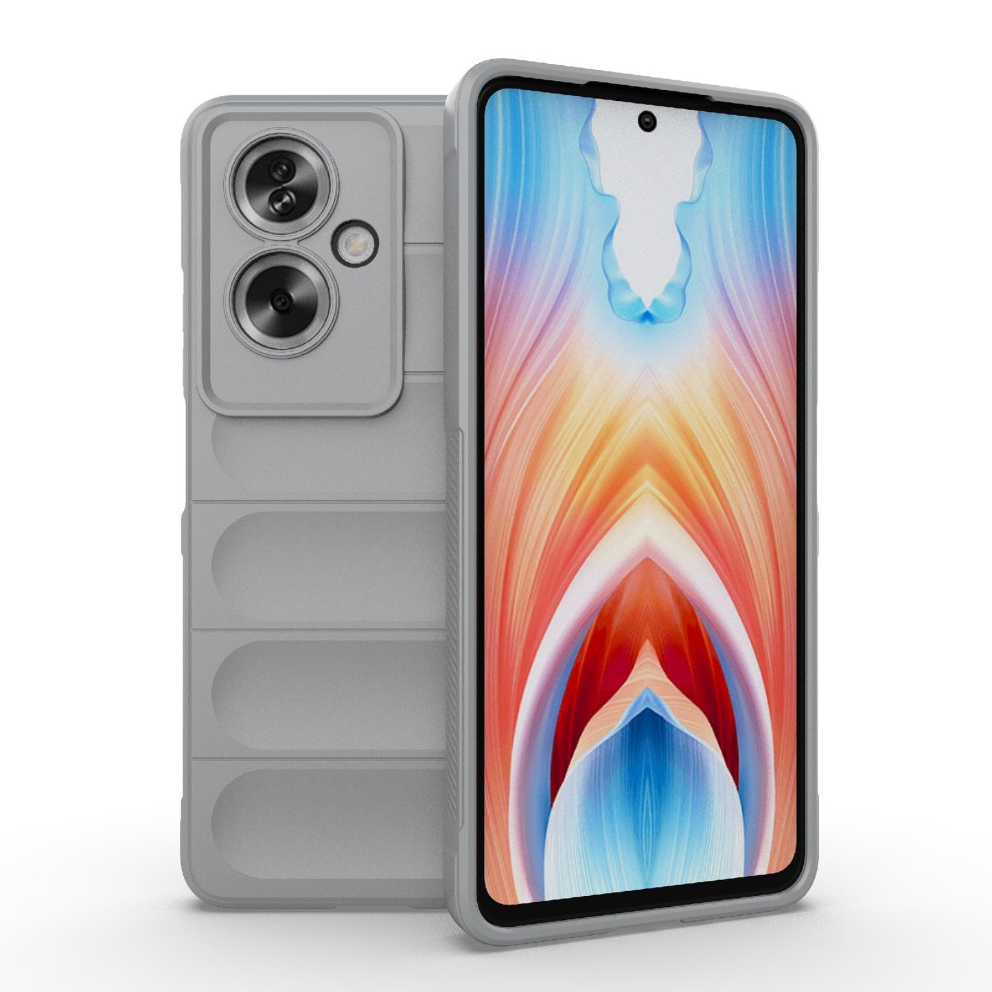 OPPO A79 5G Global Magic Shield TPU + Flannel Phone Case: Durable, Non-toxic, Easy Access, Stylish Design