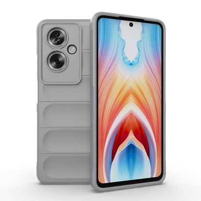 OPPO A79 5G Global Magic Shield TPU + Flannel Phone Case: Durable, Non-toxic, Easy Access, Stylish Design