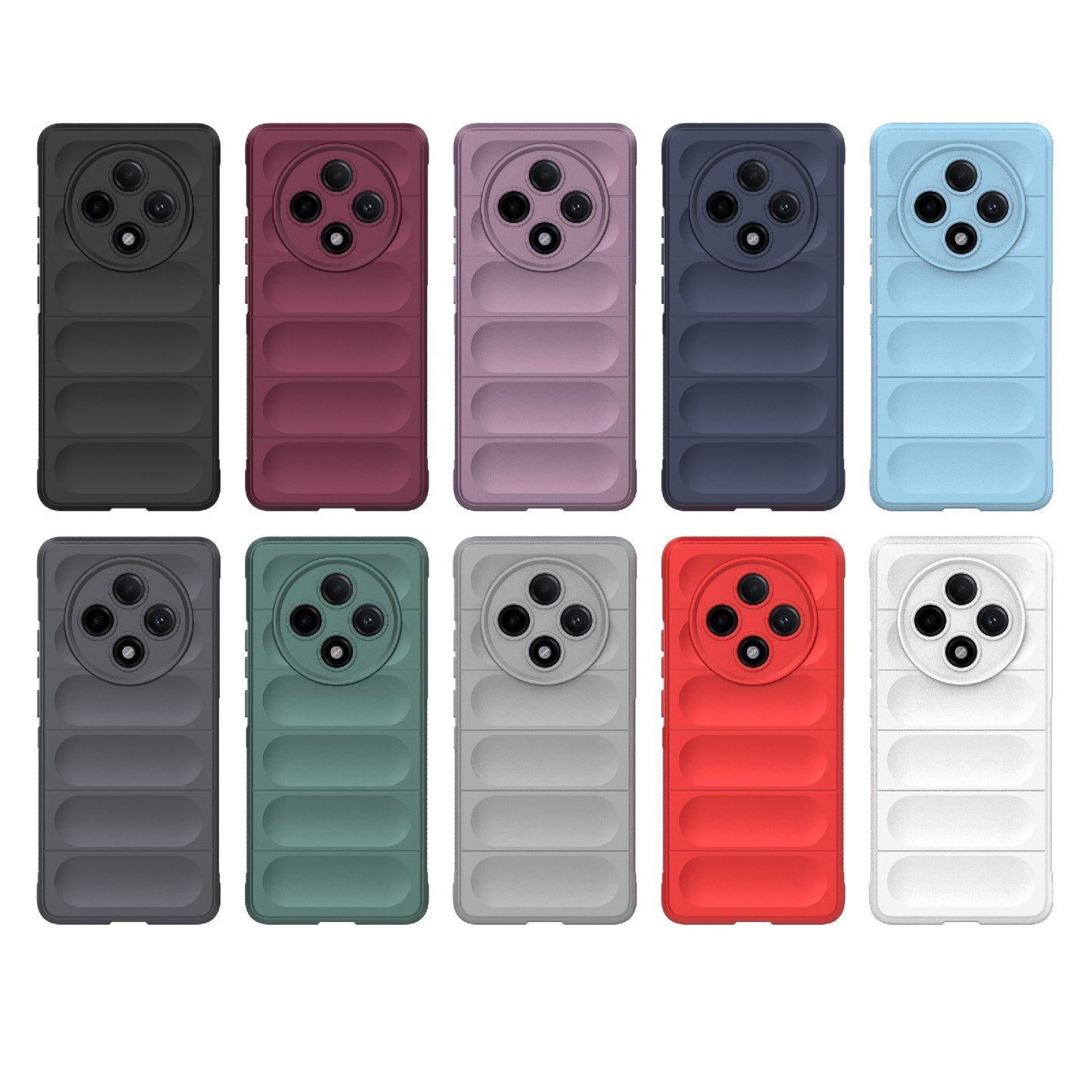 OPPO A3 Pro 5G Magic Shield TPU + Flannel Phone Case: Durable, Non-toxic, Easy Access, Stylish Design