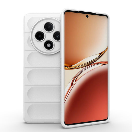 OPPO A3 Pro 5G Magic Shield TPU + Flannel Phone Case: Durable, Non-toxic, Easy Access, Stylish Design