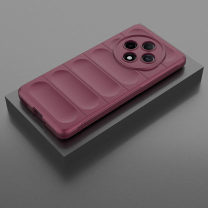 OPPO F27 Pro+ Magic Shield TPU + Flannel Phone Case: Durable, Non-toxic, Easy Access, Stylish Design