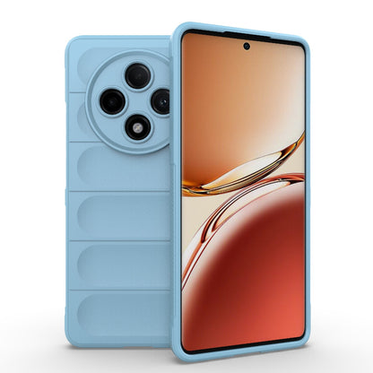 OPPO F27 Pro+ Magic Shield TPU + Flannel Phone Case: Durable, Non-toxic, Easy Access, Stylish Design