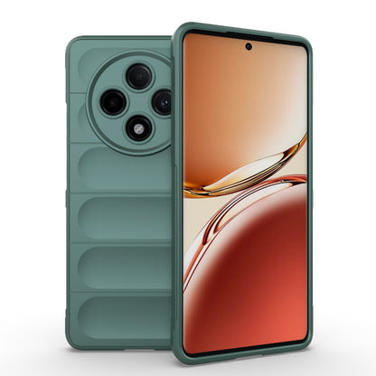 OPPO A3 Pro 5G Magic Shield TPU + Flannel Phone Case: Durable, Non-toxic, Easy Access, Stylish Design