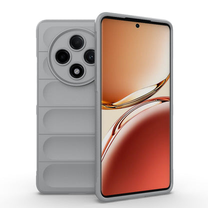 OPPO A3 Pro 5G Magic Shield TPU + Flannel Phone Case: Durable, Non-toxic, Easy Access, Stylish Design