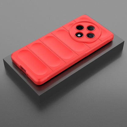 OPPO A3 Pro 5G Magic Shield TPU + Flannel Phone Case: Durable, Non-toxic, Easy Access, Stylish Design