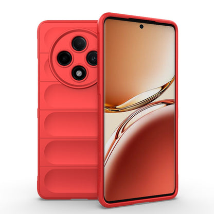 OPPO A3 Pro 5G Magic Shield TPU + Flannel Phone Case: Durable, Non-toxic, Easy Access, Stylish Design