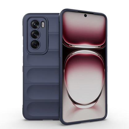 OPPO Reno12 Global Magic Shield TPU + Flannel Phone Case: Durable, Non-toxic, Easy Access, Stylish Design