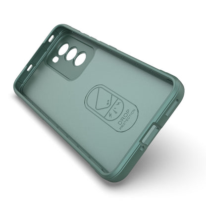 OPPO Reno12 Global Magic Shield TPU + Flannel Phone Case: Durable, Non-toxic, Easy Access, Stylish Design