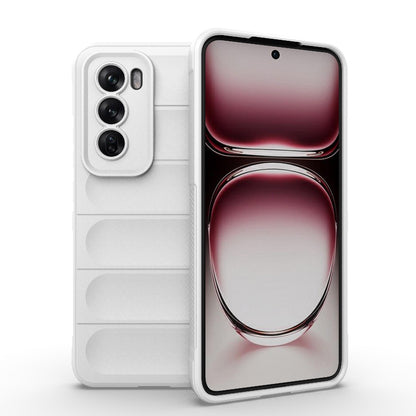 OPPO Reno12 Pro Global Magic Shield TPU + Flannel Phone Case: Durable, Non-toxic, Easy Access, Stylish Design