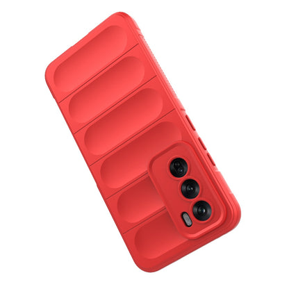 OPPO Reno12 Pro Global Magic Shield TPU + Flannel Phone Case: Durable, Non-toxic, Easy Access, Stylish Design