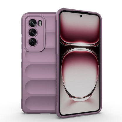 OPPO Reno12 Pro Global Magic Shield TPU + Flannel Phone Case: Durable, Non-toxic, Easy Access, Stylish Design