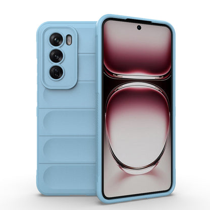 OPPO Reno12 Pro Global Magic Shield TPU + Flannel Phone Case: Durable, Non-toxic, Easy Access, Stylish Design