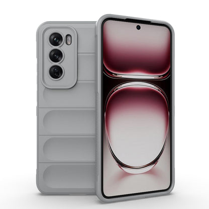 OPPO Reno12 Pro Global Magic Shield TPU + Flannel Phone Case: Durable, Non-toxic, Easy Access, Stylish Design
