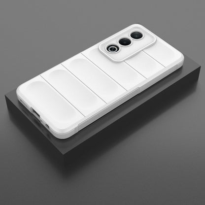 OPPO A3 Pro India Magic Shield TPU + Flannel Phone Case: Durable, Non-toxic, Easy Access, Stylish Design